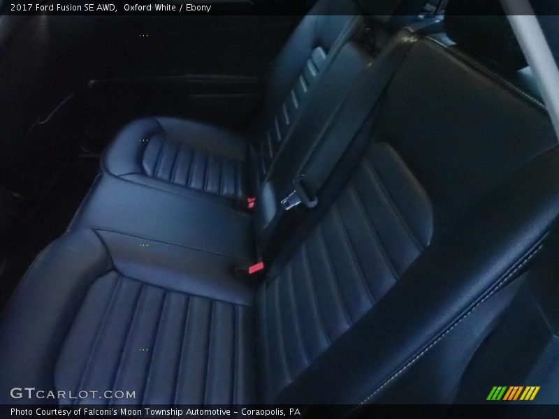 Oxford White / Ebony 2017 Ford Fusion SE AWD