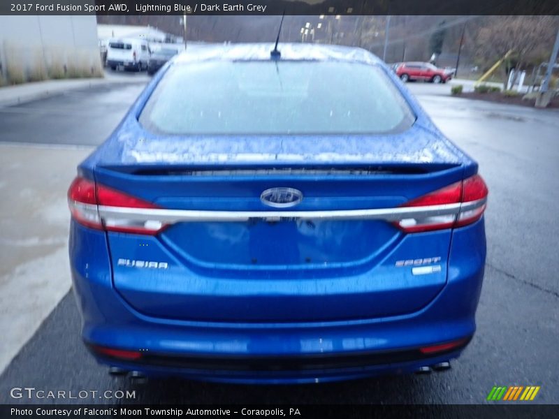 Lightning Blue / Dark Earth Grey 2017 Ford Fusion Sport AWD