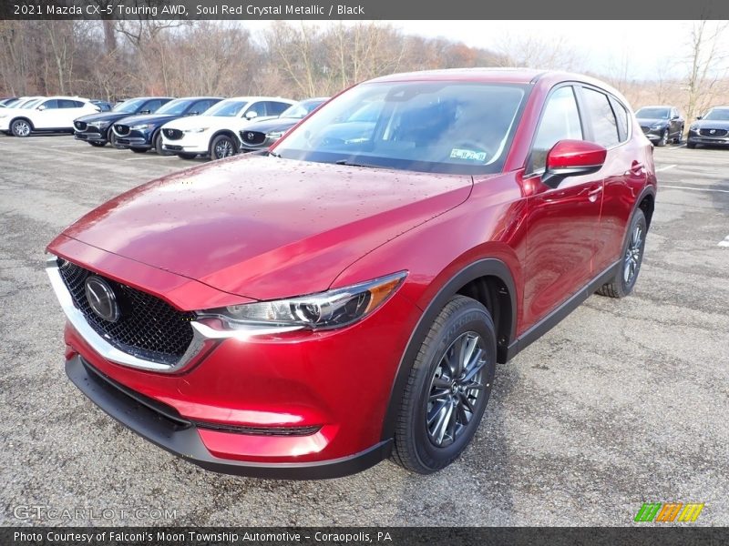 Front 3/4 View of 2021 CX-5 Touring AWD