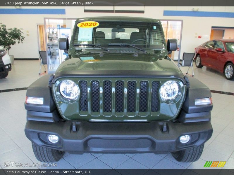 Sarge Green / Black 2020 Jeep Wrangler Sport 4x4