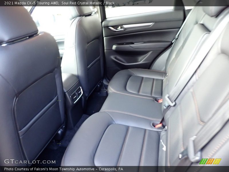 Soul Red Crystal Metallic / Black 2021 Mazda CX-5 Touring AWD