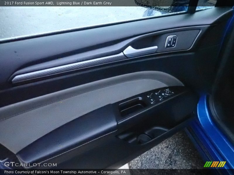 Lightning Blue / Dark Earth Grey 2017 Ford Fusion Sport AWD