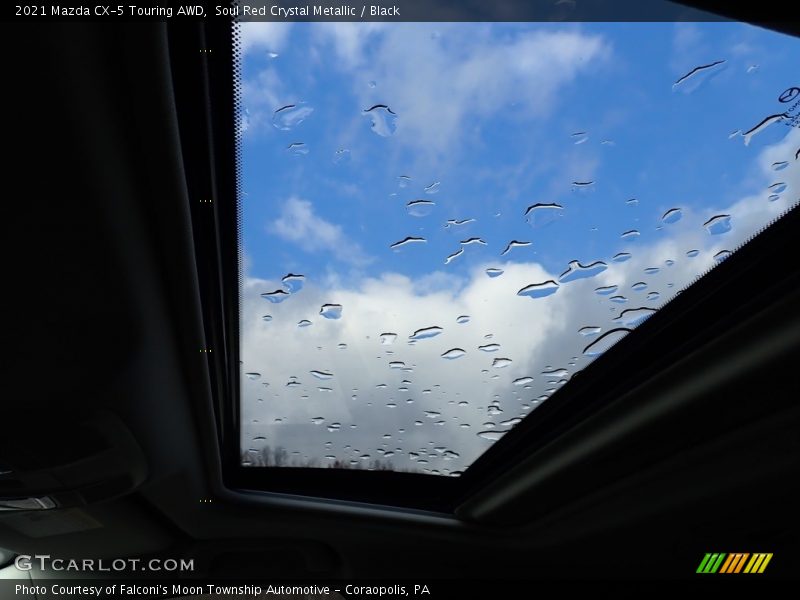 Soul Red Crystal Metallic / Black 2021 Mazda CX-5 Touring AWD