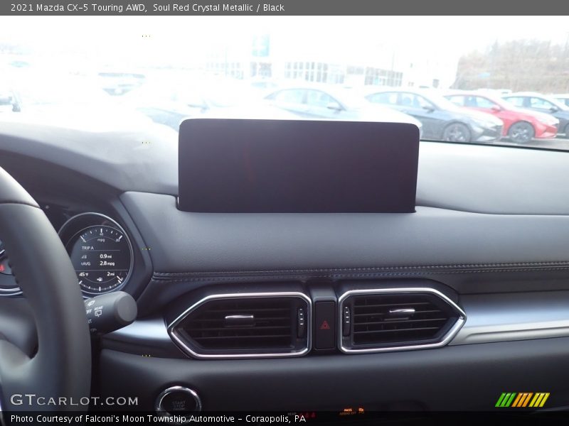 Soul Red Crystal Metallic / Black 2021 Mazda CX-5 Touring AWD
