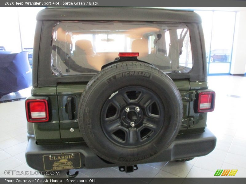 Sarge Green / Black 2020 Jeep Wrangler Sport 4x4