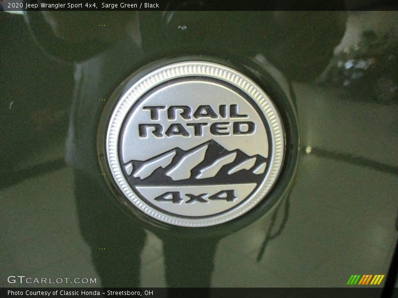 Sarge Green / Black 2020 Jeep Wrangler Sport 4x4