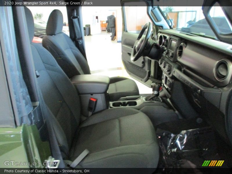 Sarge Green / Black 2020 Jeep Wrangler Sport 4x4