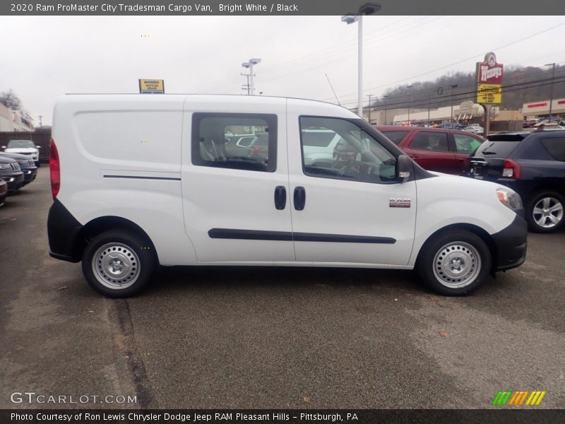 Bright White / Black 2020 Ram ProMaster City Tradesman Cargo Van