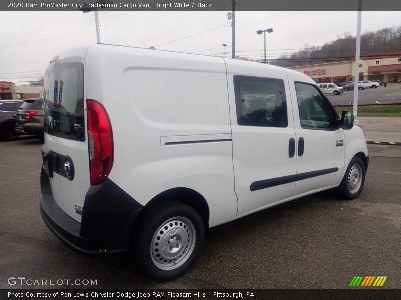 Bright White / Black 2020 Ram ProMaster City Tradesman Cargo Van