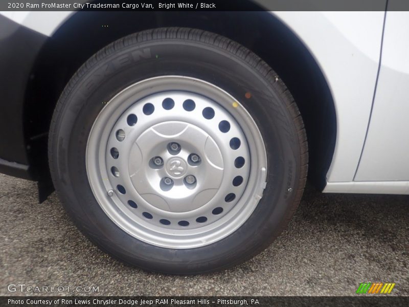 Bright White / Black 2020 Ram ProMaster City Tradesman Cargo Van