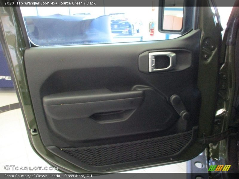 Sarge Green / Black 2020 Jeep Wrangler Sport 4x4