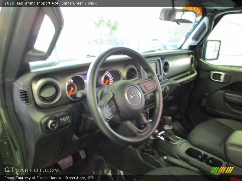 Sarge Green / Black 2020 Jeep Wrangler Sport 4x4