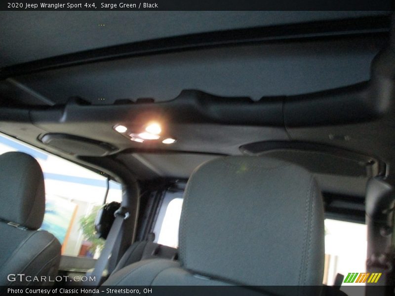 Sarge Green / Black 2020 Jeep Wrangler Sport 4x4