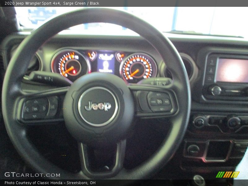 Sarge Green / Black 2020 Jeep Wrangler Sport 4x4