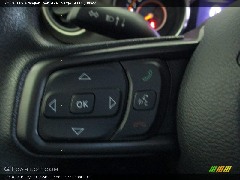 Sarge Green / Black 2020 Jeep Wrangler Sport 4x4