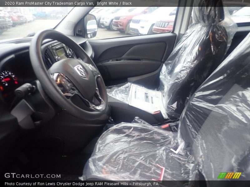 Bright White / Black 2020 Ram ProMaster City Tradesman Cargo Van