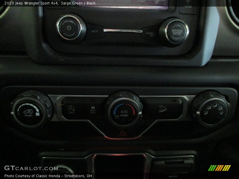 Sarge Green / Black 2020 Jeep Wrangler Sport 4x4