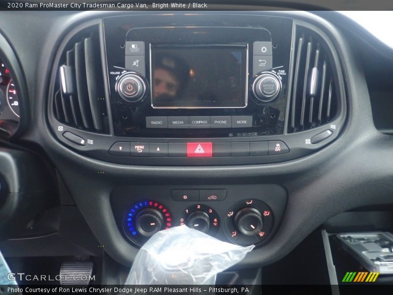 Bright White / Black 2020 Ram ProMaster City Tradesman Cargo Van