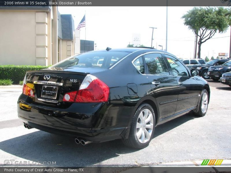 Black Obsidian / Bourbon 2006 Infiniti M 35 Sedan