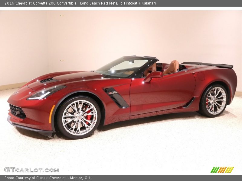  2016 Corvette Z06 Convertible Long Beach Red Metallic Tintcoat