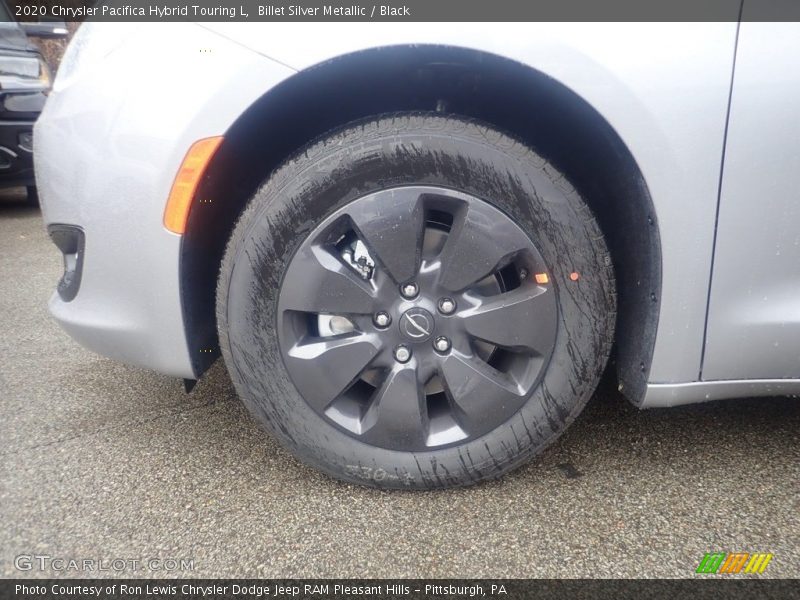 Billet Silver Metallic / Black 2020 Chrysler Pacifica Hybrid Touring L
