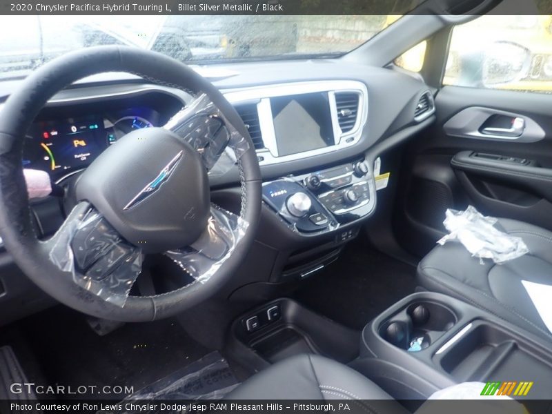 Billet Silver Metallic / Black 2020 Chrysler Pacifica Hybrid Touring L