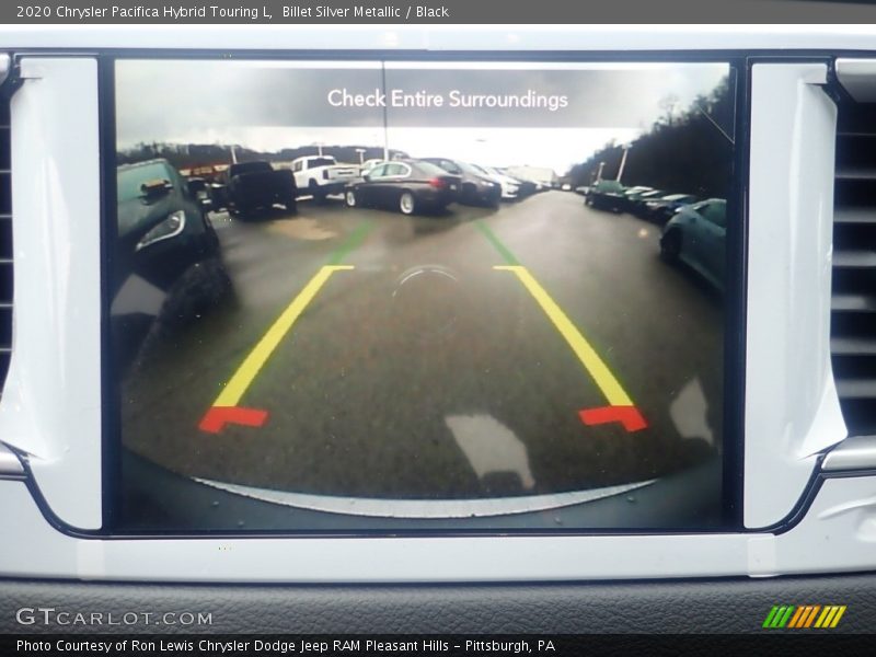 Billet Silver Metallic / Black 2020 Chrysler Pacifica Hybrid Touring L