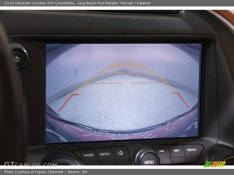 Long Beach Red Metallic Tintcoat / Kalahari 2016 Chevrolet Corvette Z06 Convertible