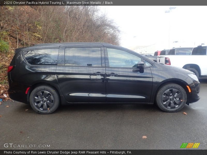 Maximum Steel Metallic / Black 2020 Chrysler Pacifica Hybrid Touring L