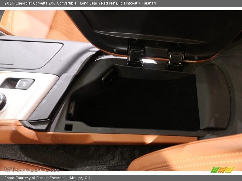 Long Beach Red Metallic Tintcoat / Kalahari 2016 Chevrolet Corvette Z06 Convertible