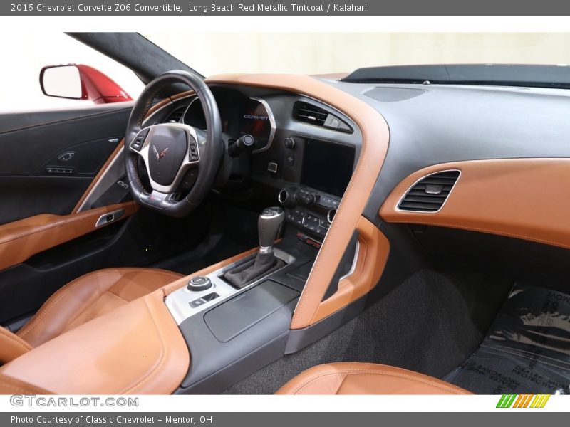 Long Beach Red Metallic Tintcoat / Kalahari 2016 Chevrolet Corvette Z06 Convertible