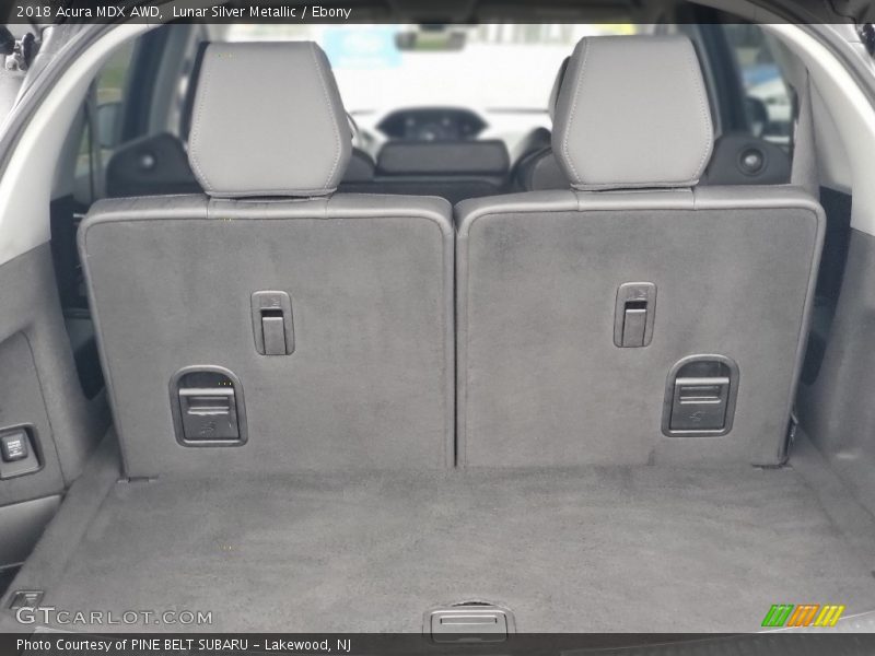 Lunar Silver Metallic / Ebony 2018 Acura MDX AWD
