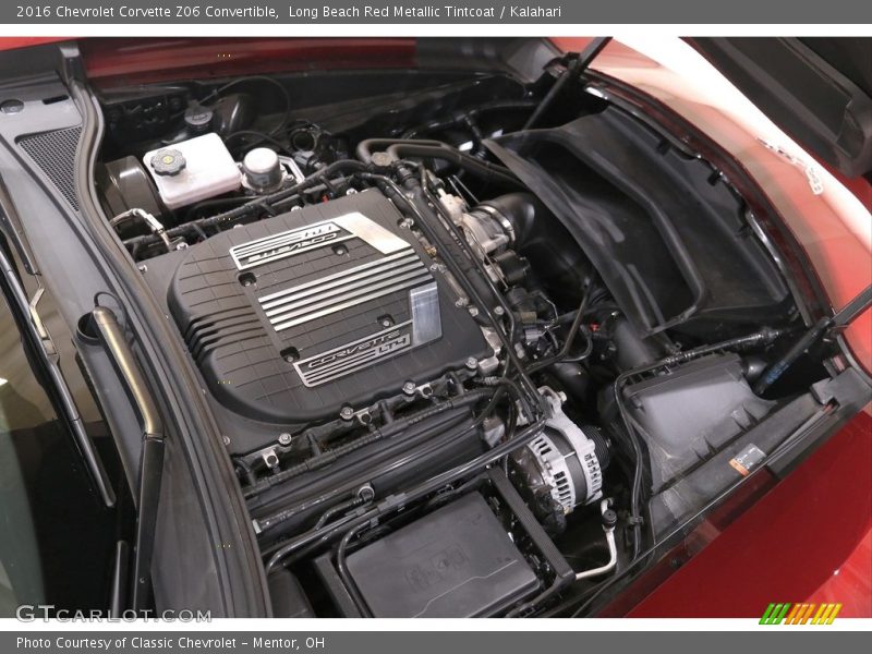  2016 Corvette Z06 Convertible Engine - 6.2 Liter Supercharged DI OHV 16-Valve VVT V8