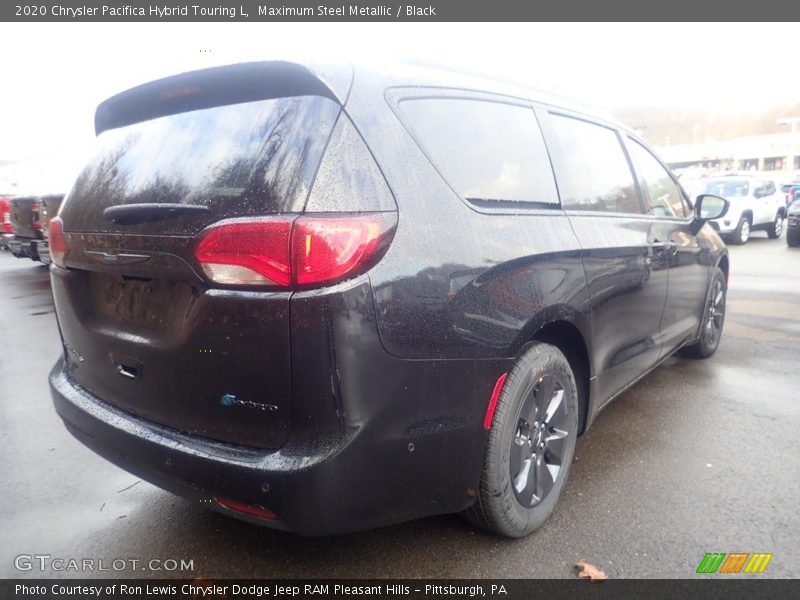 Maximum Steel Metallic / Black 2020 Chrysler Pacifica Hybrid Touring L