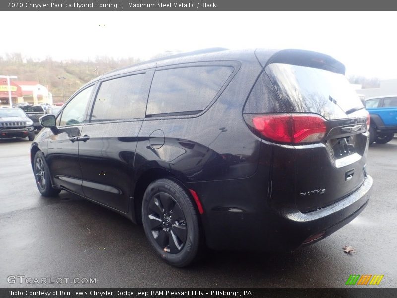 Maximum Steel Metallic / Black 2020 Chrysler Pacifica Hybrid Touring L