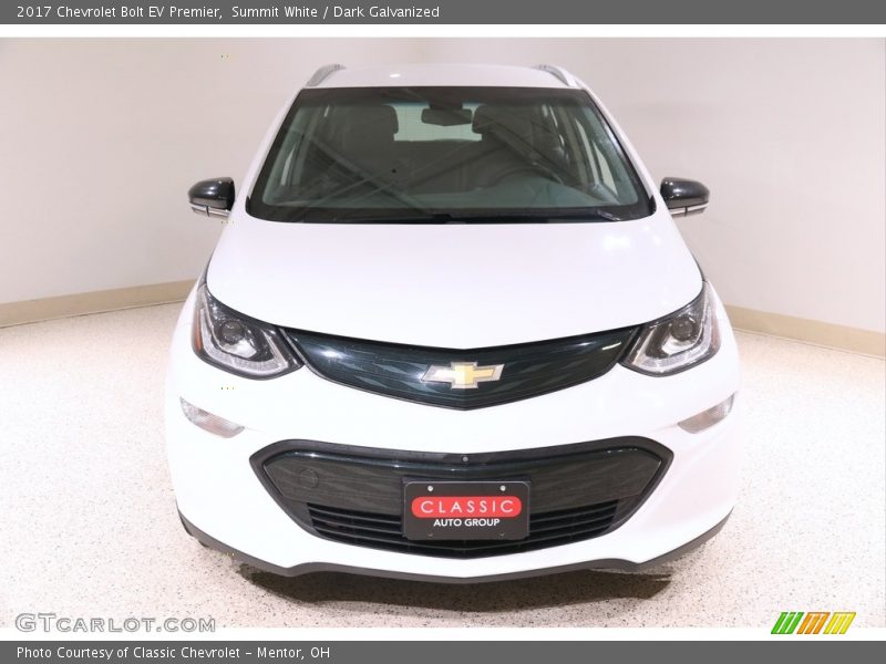 Summit White / Dark Galvanized 2017 Chevrolet Bolt EV Premier