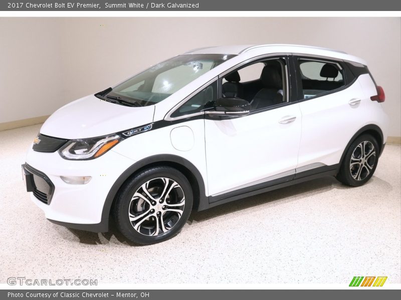 Summit White / Dark Galvanized 2017 Chevrolet Bolt EV Premier