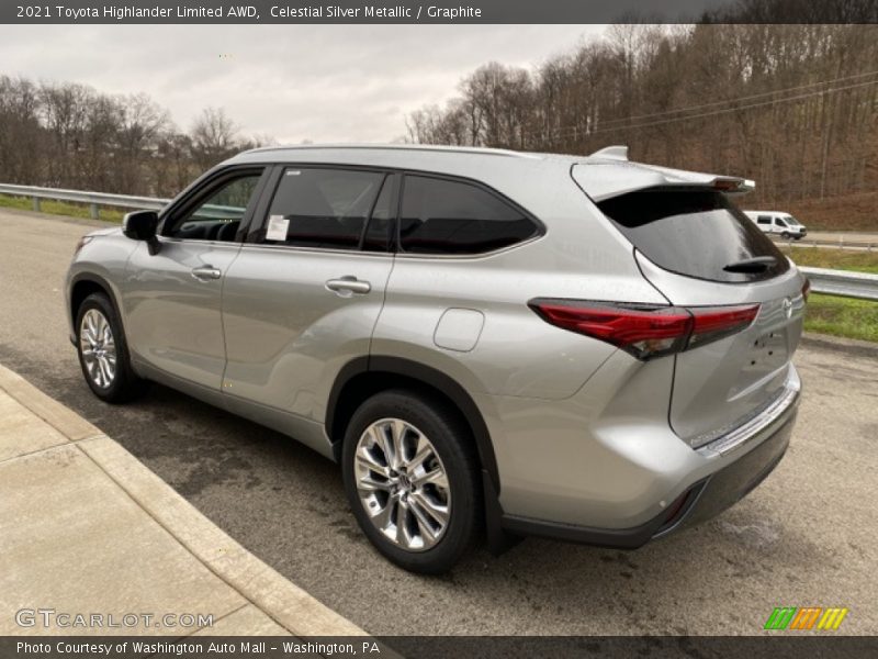 Celestial Silver Metallic / Graphite 2021 Toyota Highlander Limited AWD