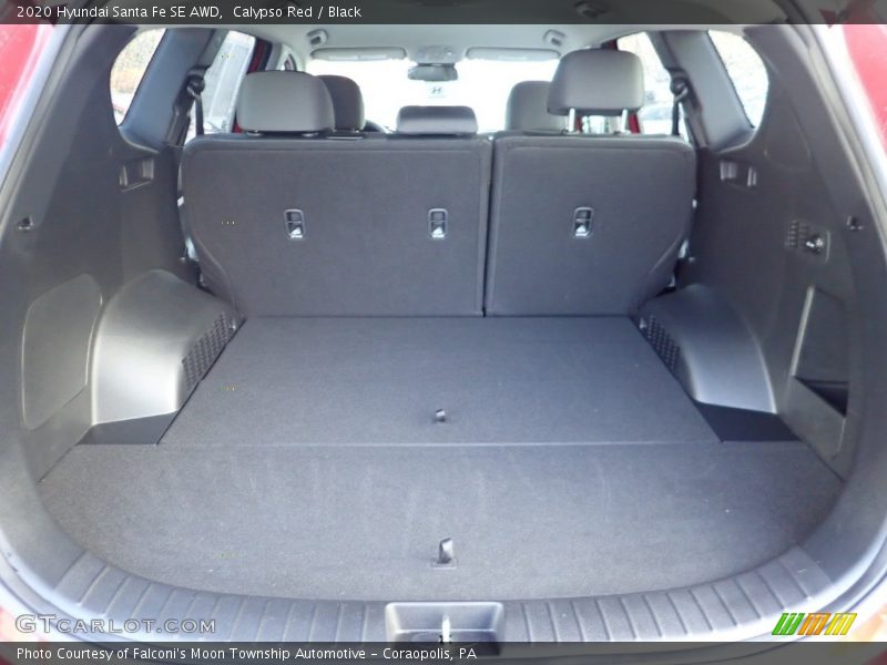 Calypso Red / Black 2020 Hyundai Santa Fe SE AWD