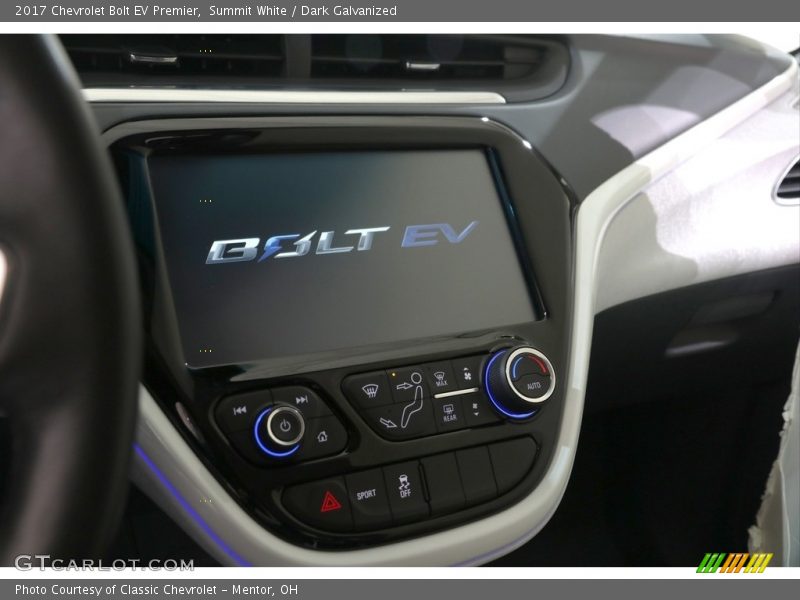 Summit White / Dark Galvanized 2017 Chevrolet Bolt EV Premier