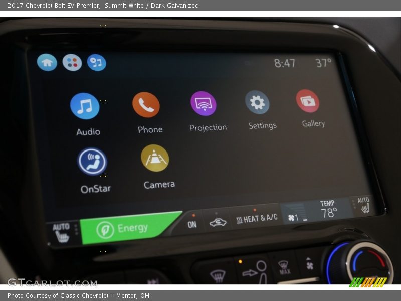 Summit White / Dark Galvanized 2017 Chevrolet Bolt EV Premier