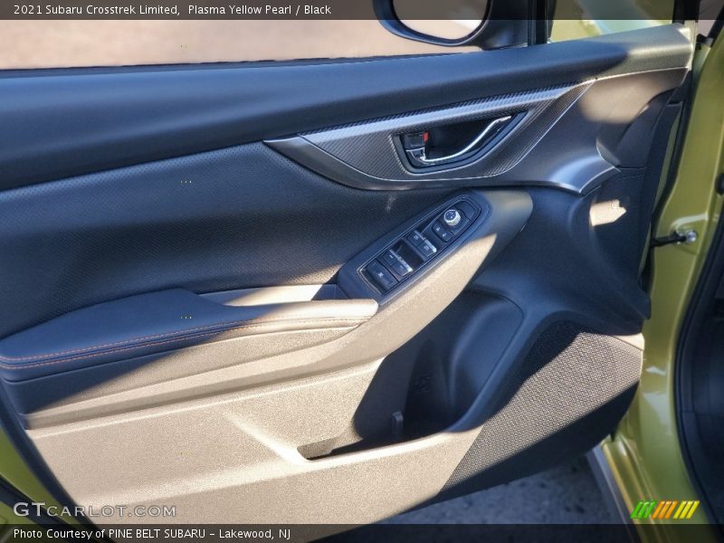 Plasma Yellow Pearl / Black 2021 Subaru Crosstrek Limited