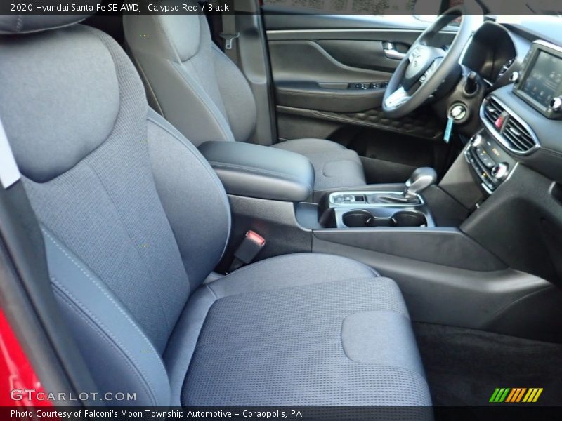 Calypso Red / Black 2020 Hyundai Santa Fe SE AWD