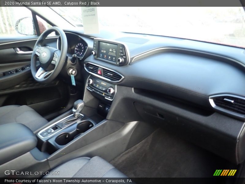Calypso Red / Black 2020 Hyundai Santa Fe SE AWD
