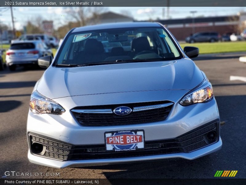 Ice Silver Metallic / Black 2021 Subaru Impreza Sedan