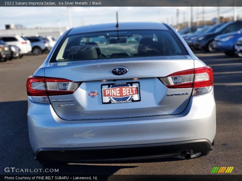 Ice Silver Metallic / Black 2021 Subaru Impreza Sedan