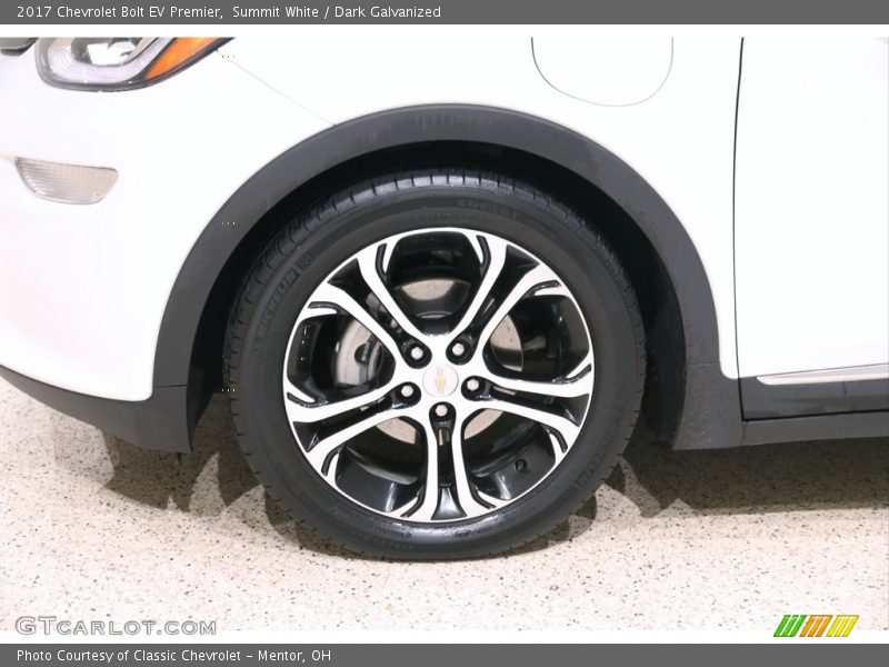 Summit White / Dark Galvanized 2017 Chevrolet Bolt EV Premier