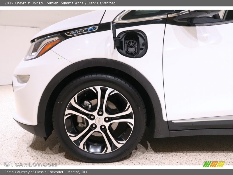 Summit White / Dark Galvanized 2017 Chevrolet Bolt EV Premier