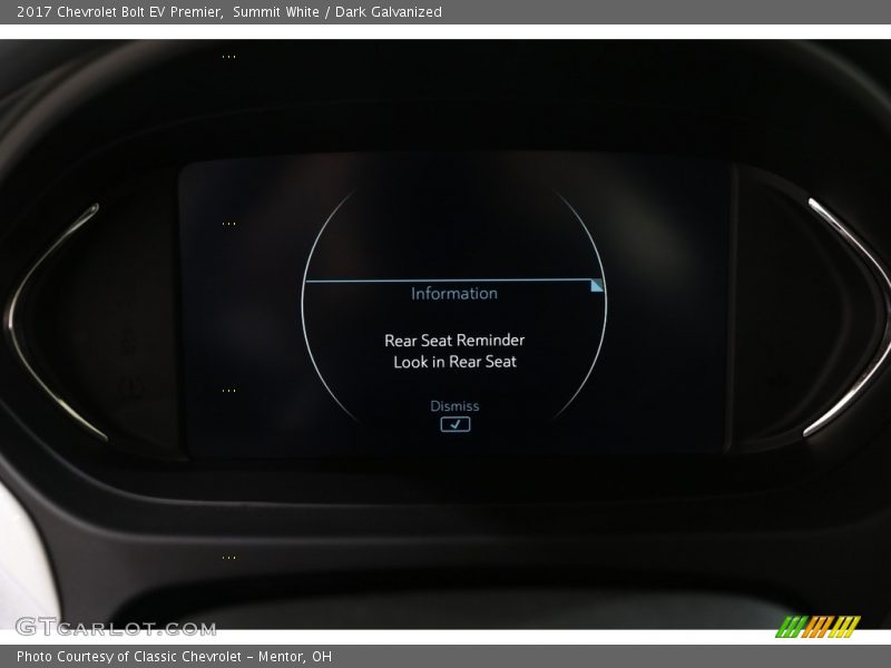 Summit White / Dark Galvanized 2017 Chevrolet Bolt EV Premier