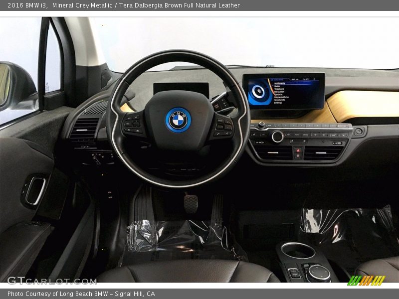 Mineral Grey Metallic / Tera Dalbergia Brown Full Natural Leather 2016 BMW i3